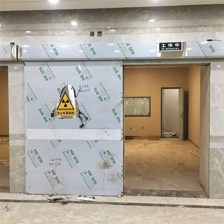 巴音郭楞双扇电动防护铅门